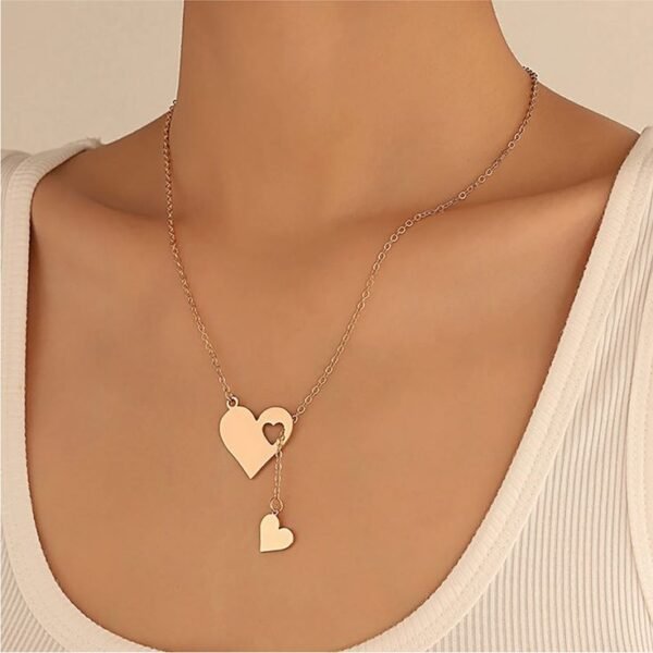 Heart Pendant Necklace for Girls