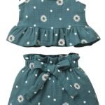 Baby girls shorts set