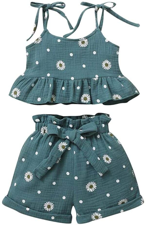 Baby girls shorts set