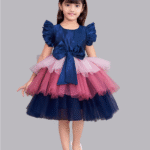 Princess frock with multiple layers