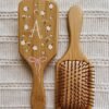 Personalized Initial Name Paddle Brush