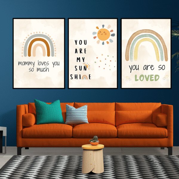 You are My Sunshine Printable Wall Art, Digital Downloads