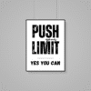Push Your Limits Printable Wall Art, Digital Downloads