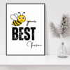 Be Your Best Version Printable Wall Art, Digital Downloads