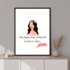 Stay Happy Printable Wall Art for Girls, Digital Downloads