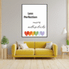 Less Perfection More Authenticity Printable Wall Art, Digital Download