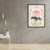 Lotus Painting Wall Art Design for Diwali Festival, Digital Downloads