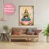 Goddess Saraswati's Printable Wall Art for Home, Office, Digital Downloads
