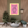 Stop Trying to Make Everyone Happy, You are Not Tequila Printable Wall Art, Digital Downloads