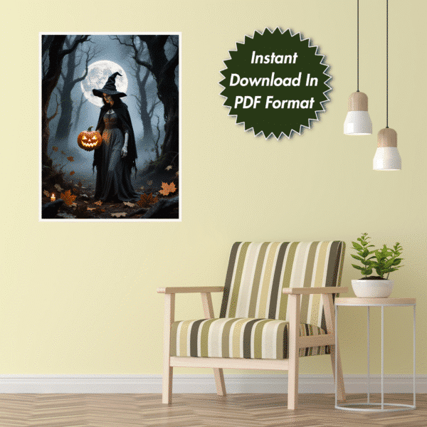 Halloween Scary Wall Art for Halloween Festival, Digital Downloads