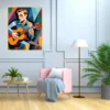 Men With Guitar Printable Wall Art for Home, Office, Digital Downloads
