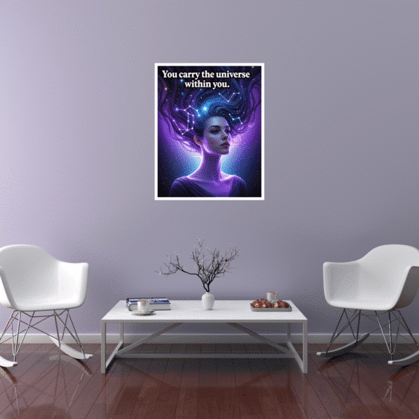 You Carry The Universe With in You Printable Wall Art for Home, Office, Digital Downloads