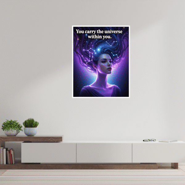 You Carry The Universe With in You Printable Wall Art for Home, Office, Digital Downloads