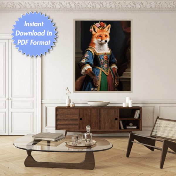 Printable Wall Art of Dog for Home, Office, Digital Downloads