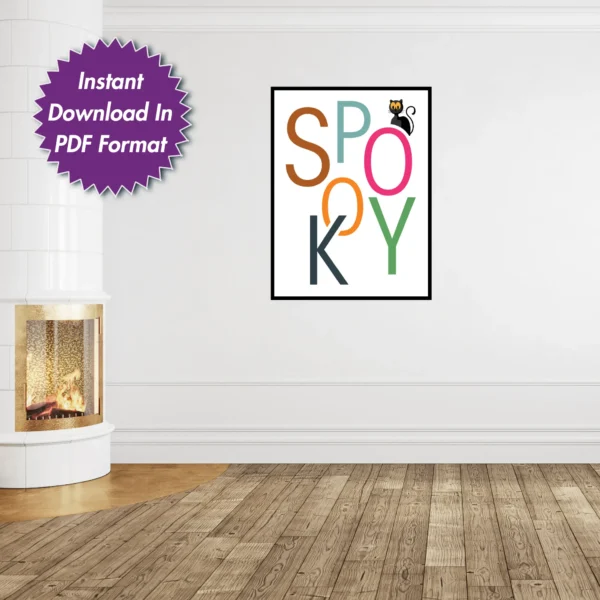 Spooky Halloween Special Wall Art Poster for Halloween Festival | Digital Downloads