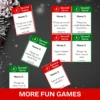 Five-Second Printable Cards Game for Christmas Festival | Digital Download | Printable PDF Download